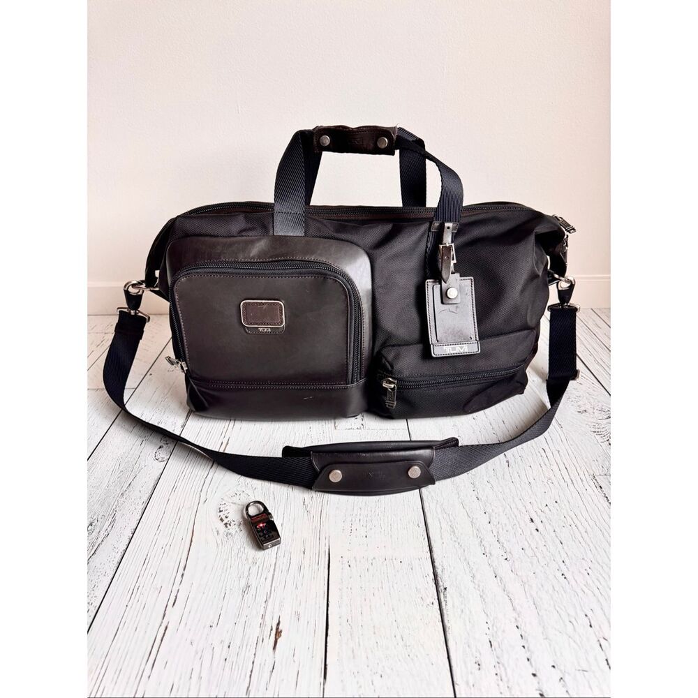 TUMI Alpha Bravo Grissom Travel Carron Satchel Bag
